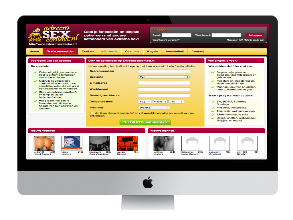 extreem sexcontact homepage