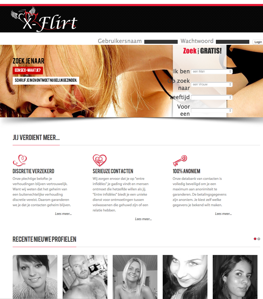 homepage xflirts datingsite